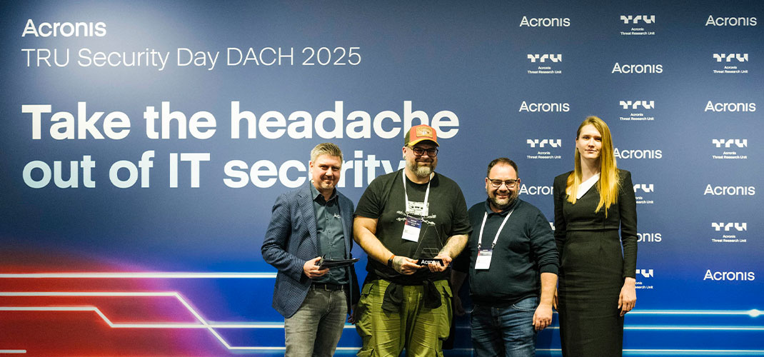 2025 – Acronis kürt Brack.Alltron zum «Distribution Leader DACH»