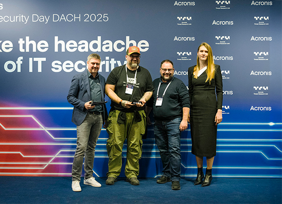2025 – Acronis kürt Brack.Alltron zum «Distribution Leader DACH»