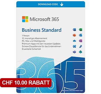 Microsoft 365 Business Standard ESD (Laufzeit 1 Jahr)